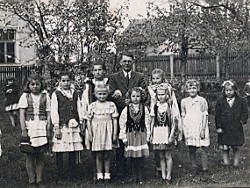 Szkoła Podstawowa - zdjęcie z 1949r.